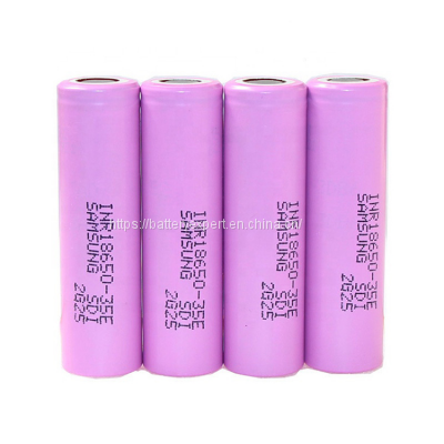 China Samsung SDI INR18650-35E 3.7V 3500mAh Pink Original Li Ion Cell photo-3