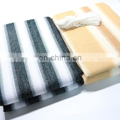 manufacturers shade net 100% Virgin HDPE Warp Knitted Outdoor Balcony Curtain Net