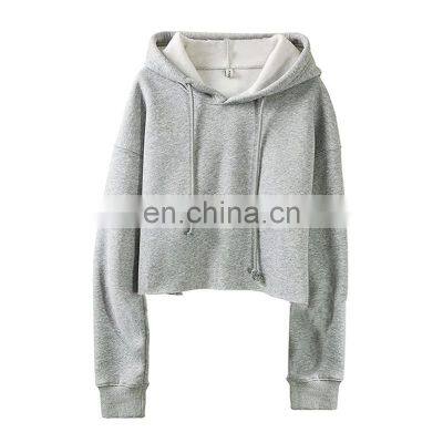 Newest Fashion Women's Sports Wear Hoodie Long Sleeves Casual Workout Gym Sweatshirt For Ladies photo-5