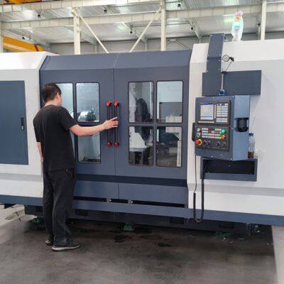 CNC Screw Milling Machine Five Axis Linkage Vacuum Pump Screw Milling Machine Various Milling Machines Can be Customized According to Needs