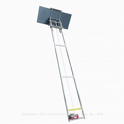 Solar System Installation Ladder Lift Roofing Elevator Safety Electric Solar Panel Lift