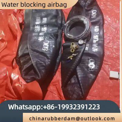 Rubber airbag pipeline construction, high-pressure leak sealing, rubber inflatable core mold, municipal pipeline thickening, rubber water blocking airbag