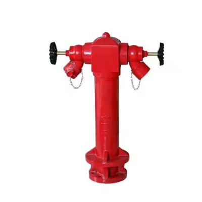 4inch BS750 2 Way Ductile Iron Cast Iron Outdoor Ground Pillar Fire Hydrant