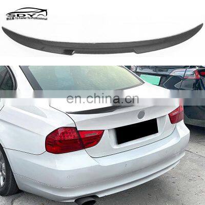 Car Spoilers Trunk Spoiler E90 M4 Style High Quality Carbon Fiber Rear Spoiler For BMW 3 Series E90