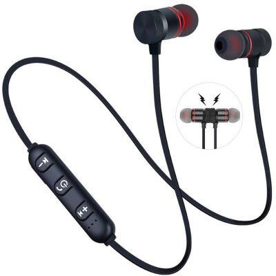 XT6 Magnetic V4.2 Earphone Sport Running Wireless Neckband Headset Headphone with Mic Stereo Music For Xiaomi