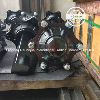 Agricultural Axles Tractor Axles Unbraked Axle for Farm Machinery