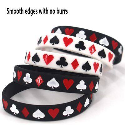 High Quality Funny Engraved Event Wristband, Rubber Silicone Bracelet Debossed Custom for Gifts