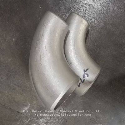 Custom Size Nickel Alloy Reducing Elbow with N08926 Material for Water Treatment Systems