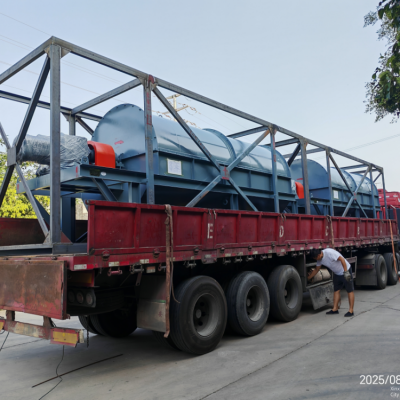 Honest Vibrating Pulp Tank and Rotary Screen, Stainless Steel Woven Mesh, for Processing Bauxite Pulp photo-3
