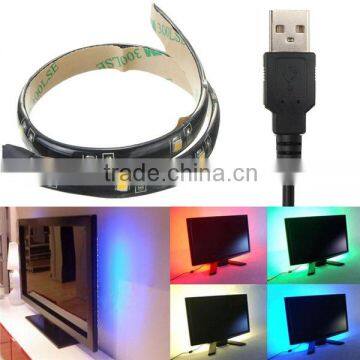 Multicolor 30CM 3528 SMD Led Flexible Strip Light Waterproof With USB Port Cable Super Bright Home Decoration Lamp Lighting photo-4