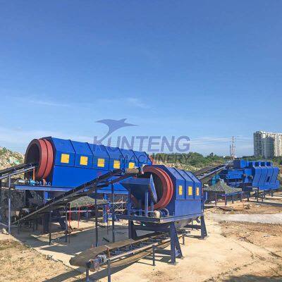 Waste Trommel Screen Equipment Rolling Drum Screen Separator Waste Sorting Line photo-5