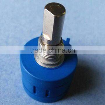 10 tuns potentiometer with Copper Shaft Copper Bush Wire-wound Potentiometer WXD3590