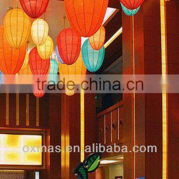 ege-shape graceful lantern hang festival indoor Decorations