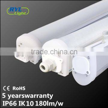 Industrial lighting ip66 led linear light fixtures waterproof lamp 1200mm 1500mm 2400mm