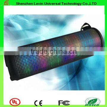 K21 Long Colorful Mic Multi LED Bluetooth Speaker For Sale