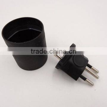 CE ROHS Approved Super Nylon Swiss Swizerland Type J to France Type E Plug Travel Adapter Converter photo-3