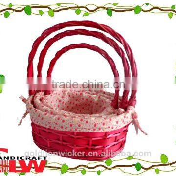Gift Baskets.empty Gift Basket, Easter Basket. Wedding Decoration, Basket, photo-2