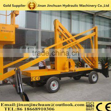 14m Small Articulated Boom Lift with USA imported engine