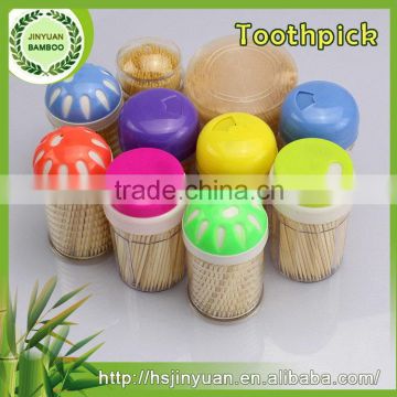 Cost price high quality bamboo toothpicks beaded