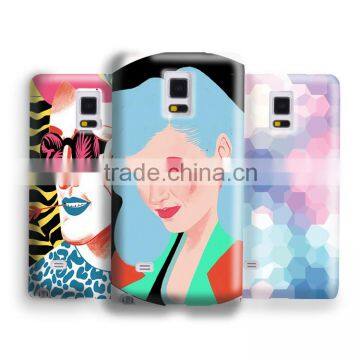 factory customized PC smart phone case for samsung note 5