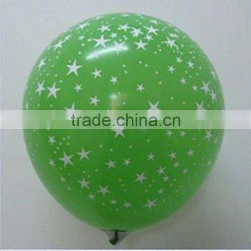 round printed latex advertising balloons