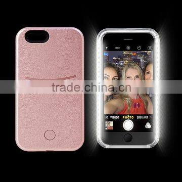 2016 Rubber Flashlight Phone Case Led Demo Case Selfie Stick Phone Case Led Phone Case Light up Case for Iphone 5c photo-2