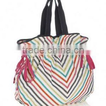 Flower Canvas Tote Beach Bag High Quality Beach Bag