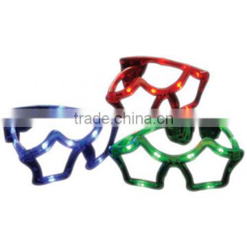 LED flashing glasses,LED star glasses party glasses