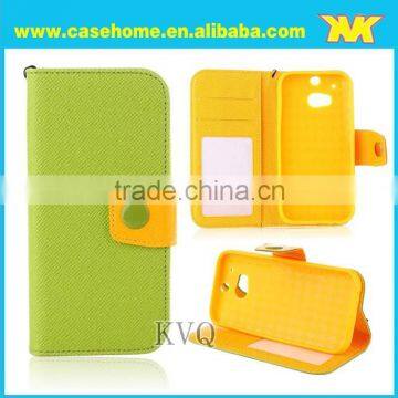 PU leather phone case for htc d310