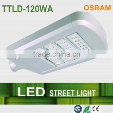 Hangzhou factory, UL,CE,ROHS certificate, MODULAR 120w led street lighting,BY OSRAM