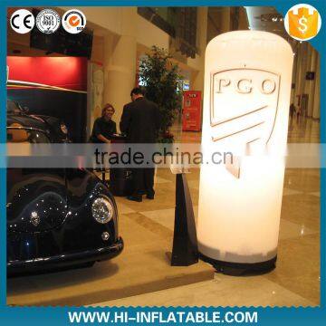 Attractive Show Stage Decorations Inflatable Lighting Wedding Column With Led Lights photo-3