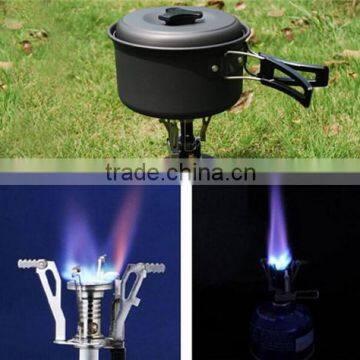 Portable Camping Gas Stove,table Outside Using Stove photo-5