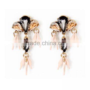 rhinestone fashion jewelry earring