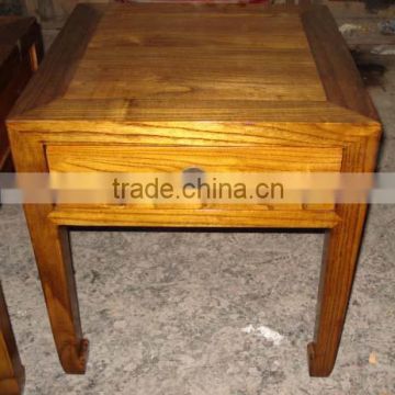 Antique reproduction wooden stool LWS045