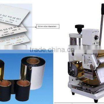 Manual hot stmaping machine