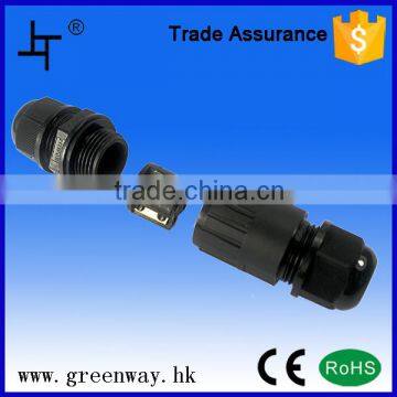 Ip68 3 Pins Waterproof Connector With Cable Glands Quality Choice photo-2