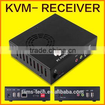 Supports power on/off control remotely KVM