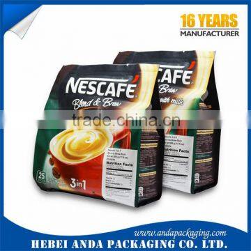 Laminated Aluminum Foil Coffee Bags/Coffee Bag With Valve and Zipper photo-3