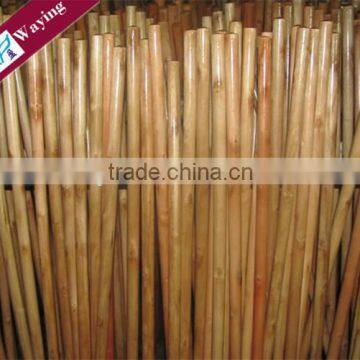 Long Straight Painted wooden mop stick handle