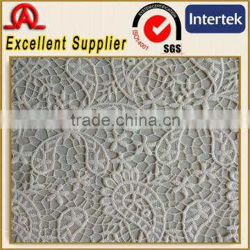 cotton embroidery water soluble lace fabric