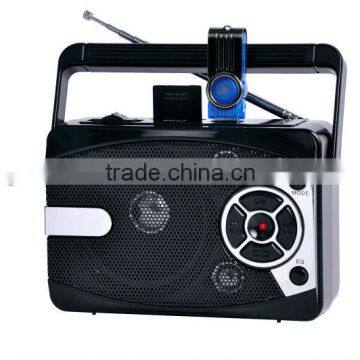 Manufacturer Supply Rechargeable Portable Mini Speaker with fm Radio