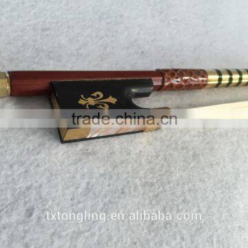 Sliver Flower Violin Bow Hair Colored Cello Bows photo-3