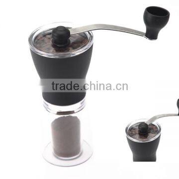 NT-CG01 & NT-CG02 Adjustable Different Grind Sizes Hand Crank Coffee Grinder