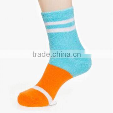 Custom logo multi color fashion man terry socks from China, terry towelling socks, terry cloth socks