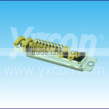 Dongguan Yxcon 21pin 21W4 right angle female plugboard high quality D-SUB connector