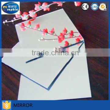 Regular 3mm aluminium mirror glass/one way mirror glass