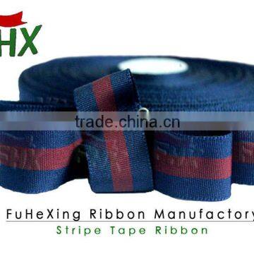 blue and red two colors 2.5 grosgrain ribbon whole sale price for garment accessories