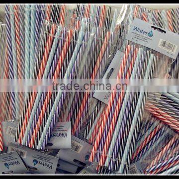 Eco-friendly Striped Plastic Drinking Straw Quality Choice photo-5