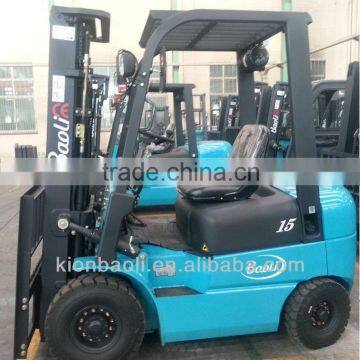 1.5 ton diesel forklift made in jingjiang