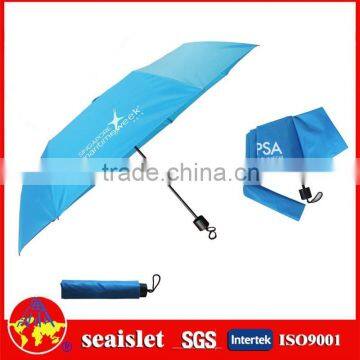 blue 3 folding umbrella,steel ribbed umbrella,super mini foldable umbrella                        
                                                Quality Choice